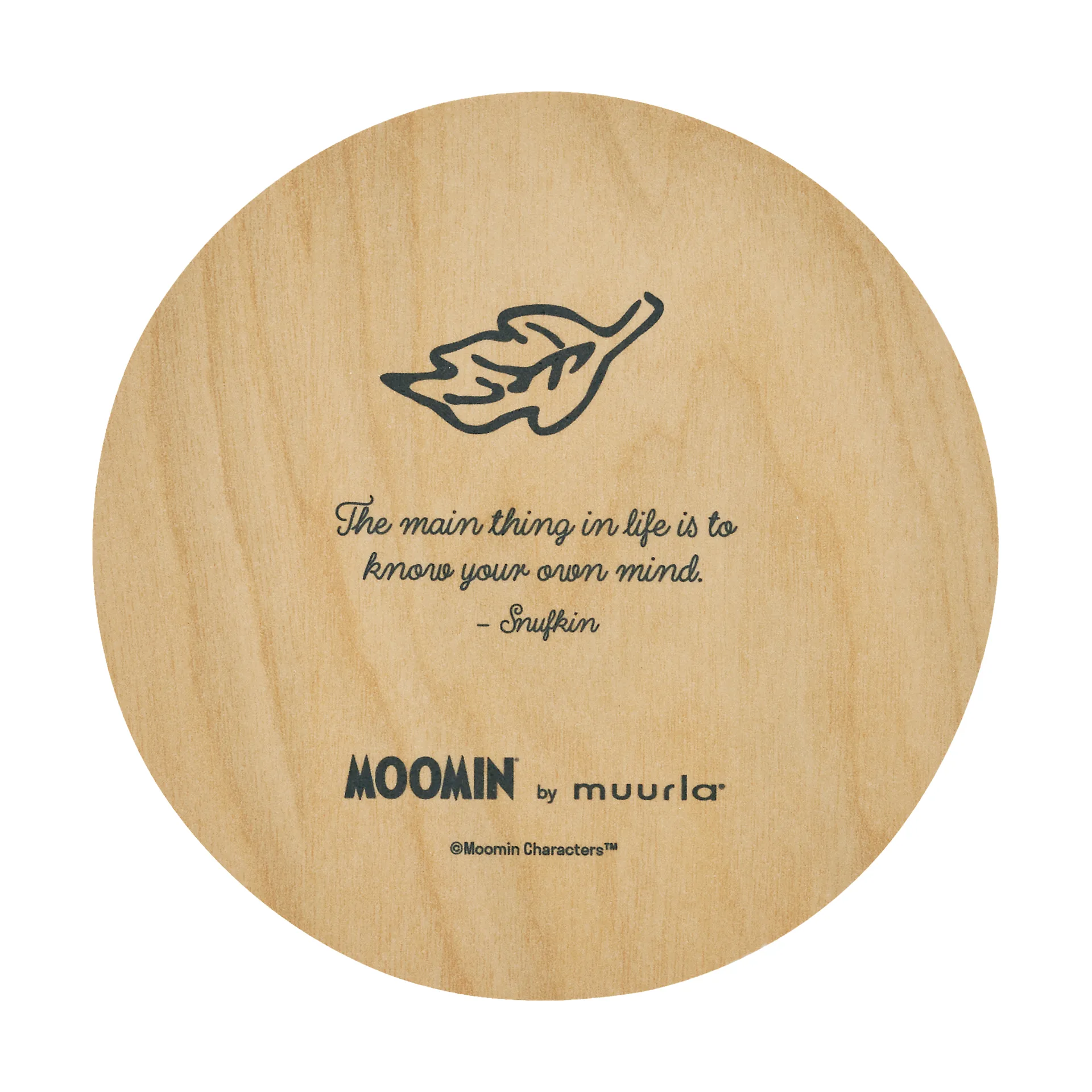 Sottobicchieri Moomin Ø10 cm, Snufkin Muurla