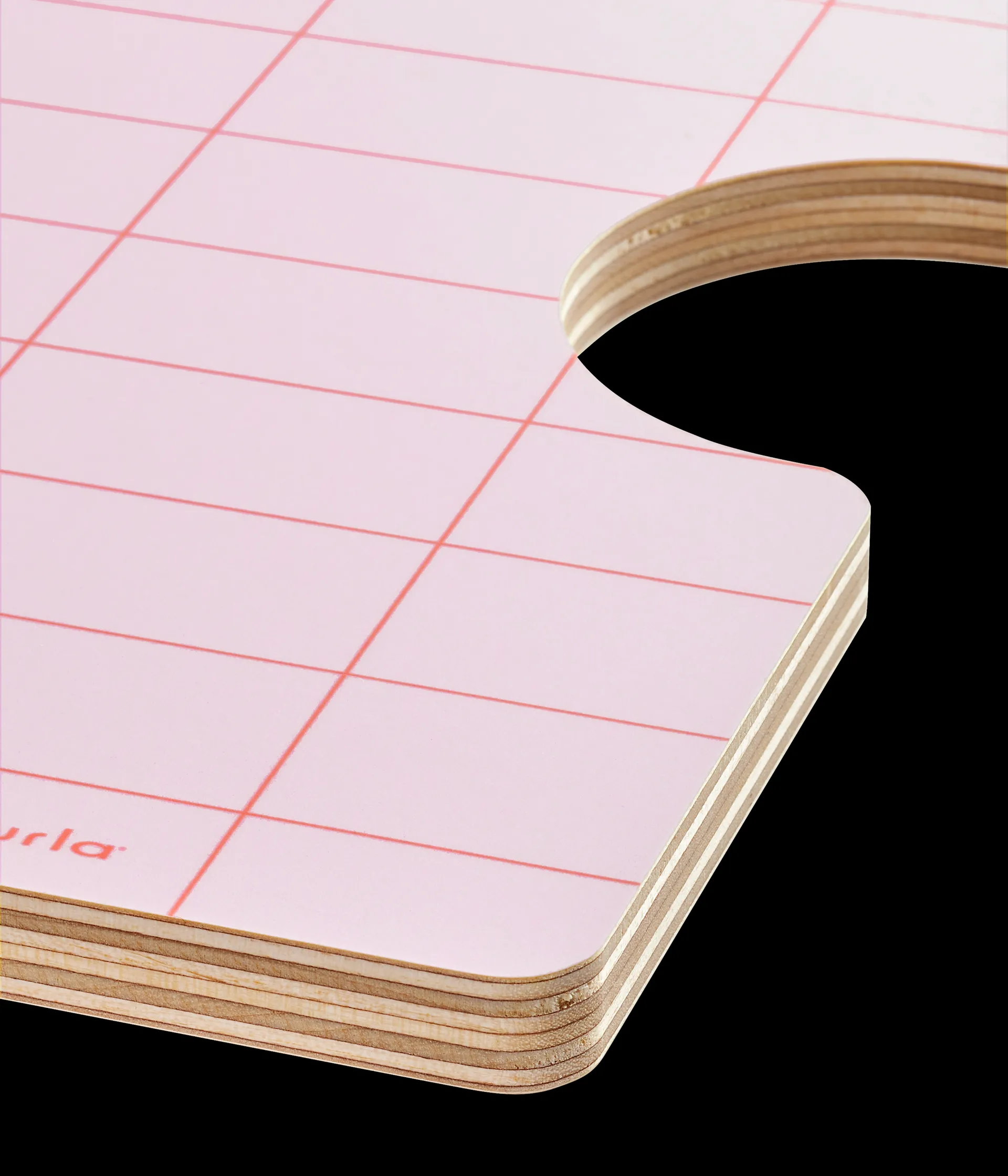 Tagliere Elephant Chop & Serve M, Rosa Muurla