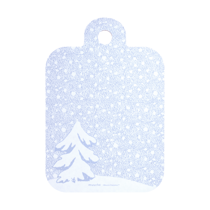 Tagliere Mumin 21x31 cm, Let it snow Muurla