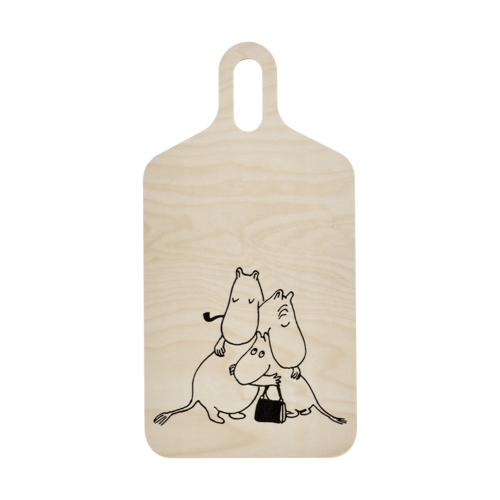 Tagliere Mumin 80 23x44 cm, Bianco Muurla