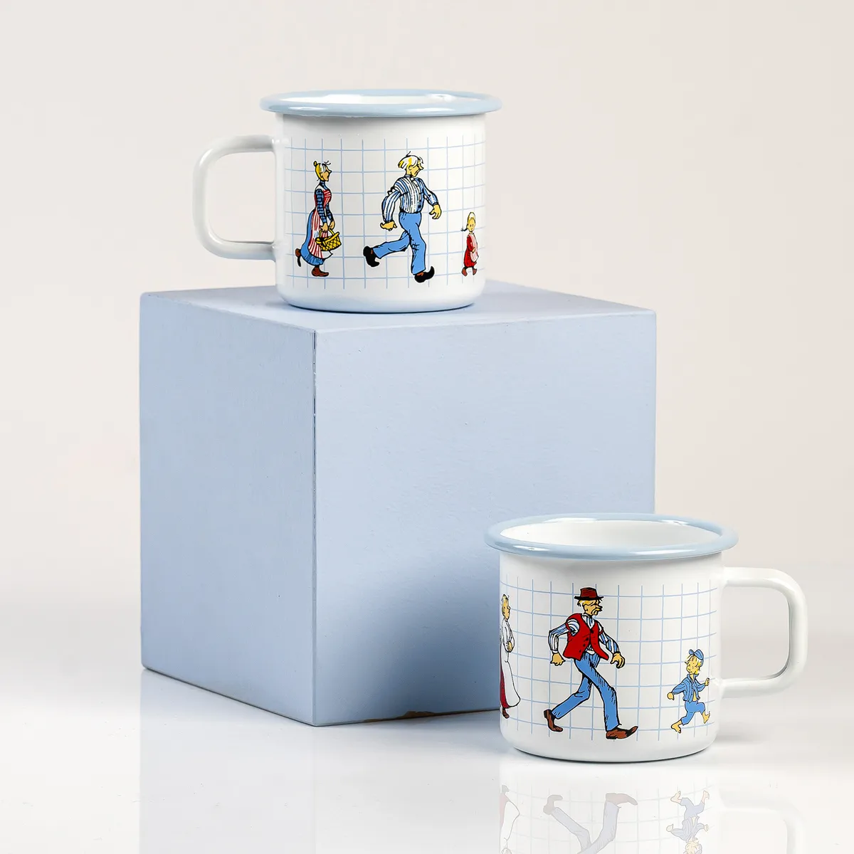 Tazza Emil The Katthult Folks 37 cl, Bianco Muurla