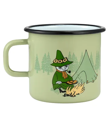 Tazza in metallo smaltato Mumin 55 cl - Campers - Muurla