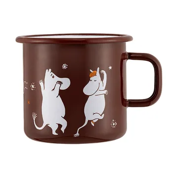 Tazza in metallo smaltato Mumin 55 cl - Comet - Muurla
