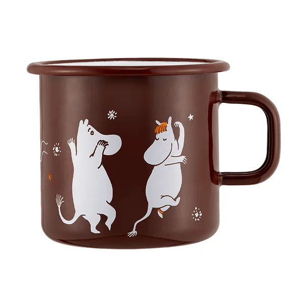 Tazza in metallo smaltato Mumin 55 cl - Comet - Muurla