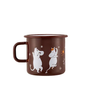 Tazza in metallo smaltato Mumin 55 cl - Comet - Muurla