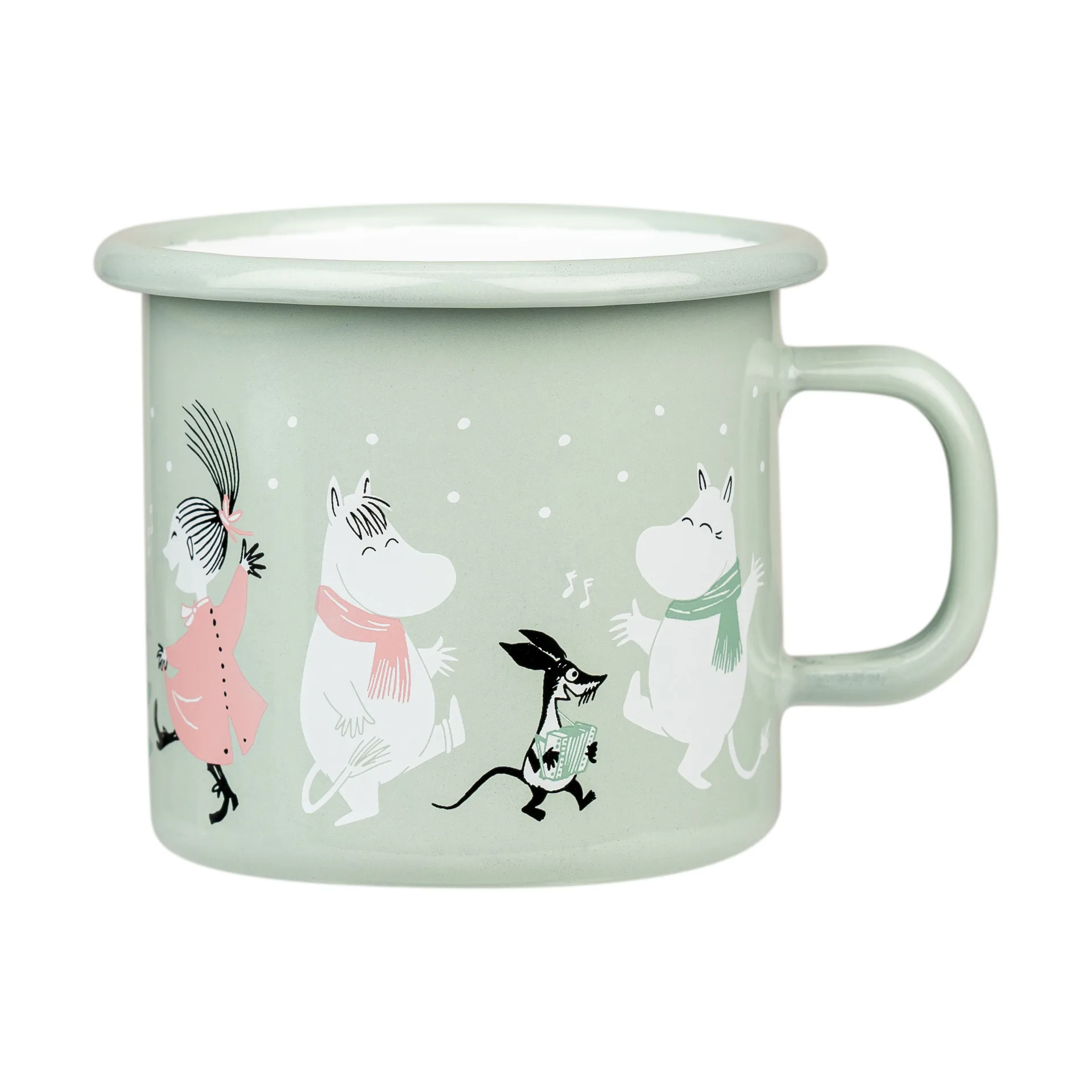 Tazza in smalto Moomin 25 cl, Festive spirits Muurla