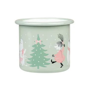 Tazza in smalto Moomin 25 cl - Festive spirits - Muurla