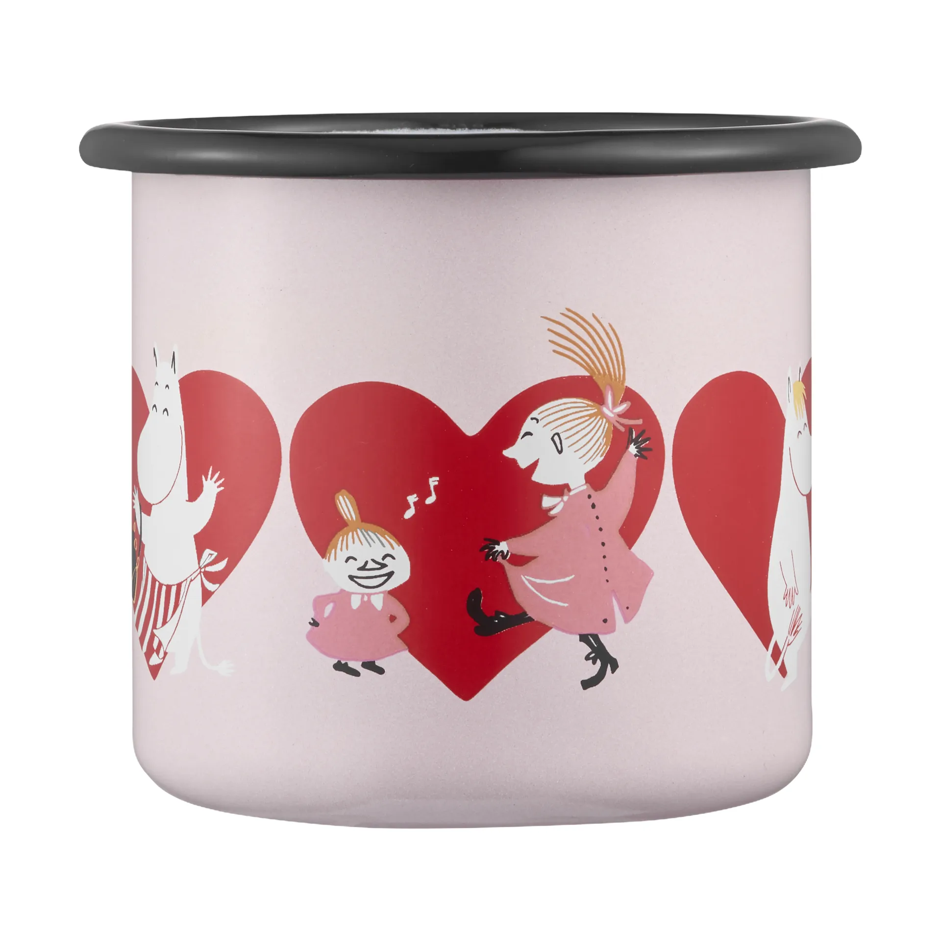 Tazza in smalto Moomin 25 cl, Heart Muurla