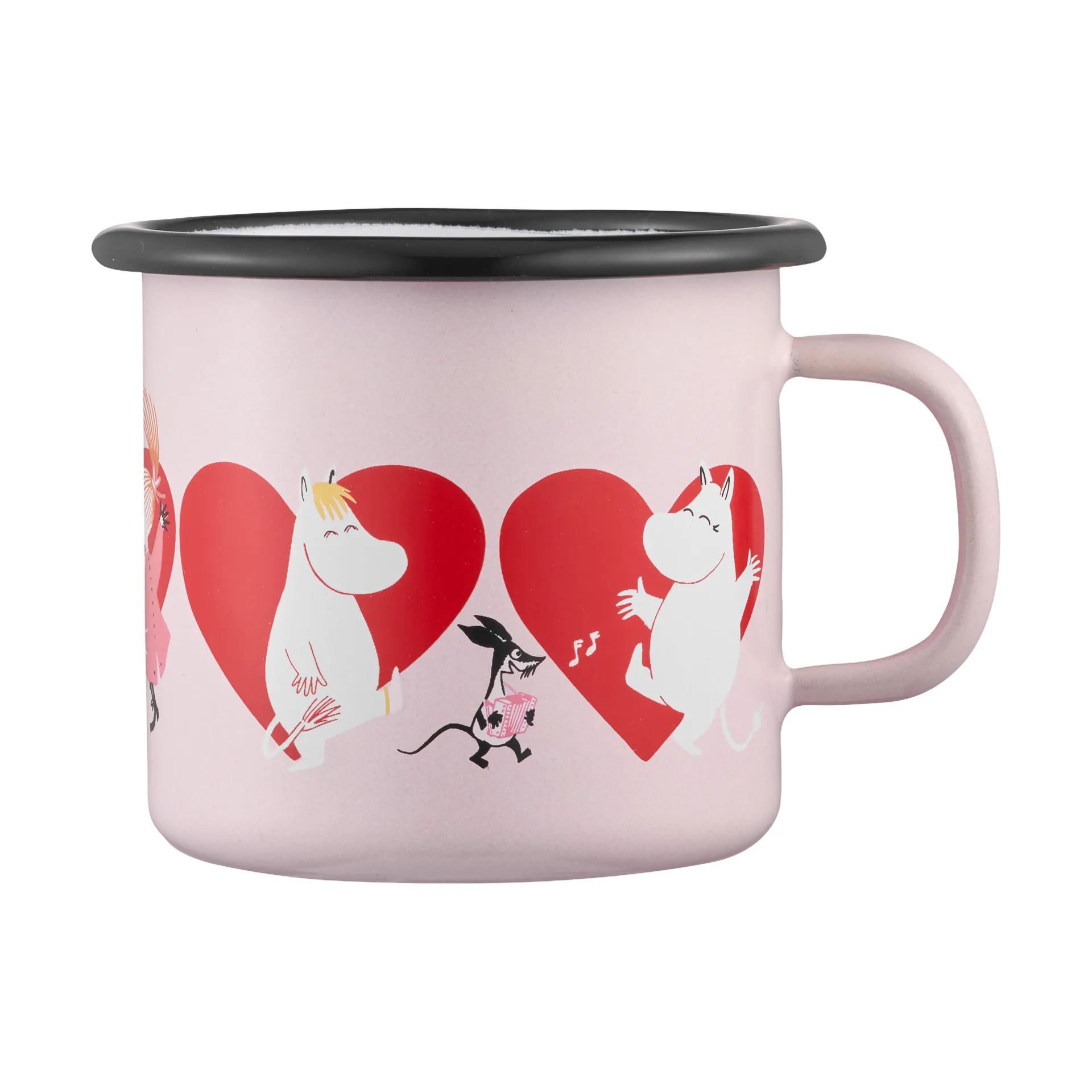 Tazza in smalto Moomin 25 cl, Heart Muurla