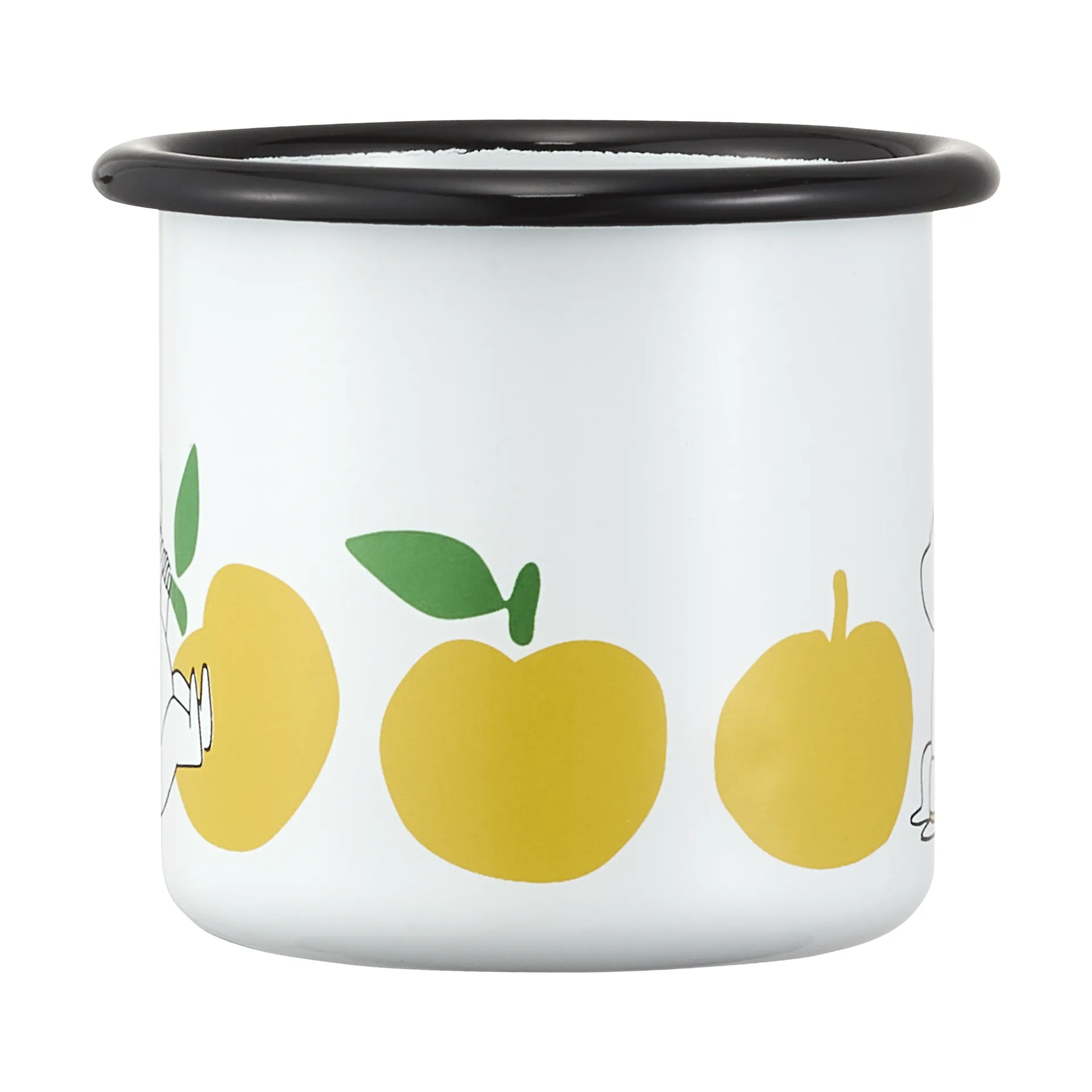 Tazza in smalto Moomin 25 cl, Joyfull Apples Muurla