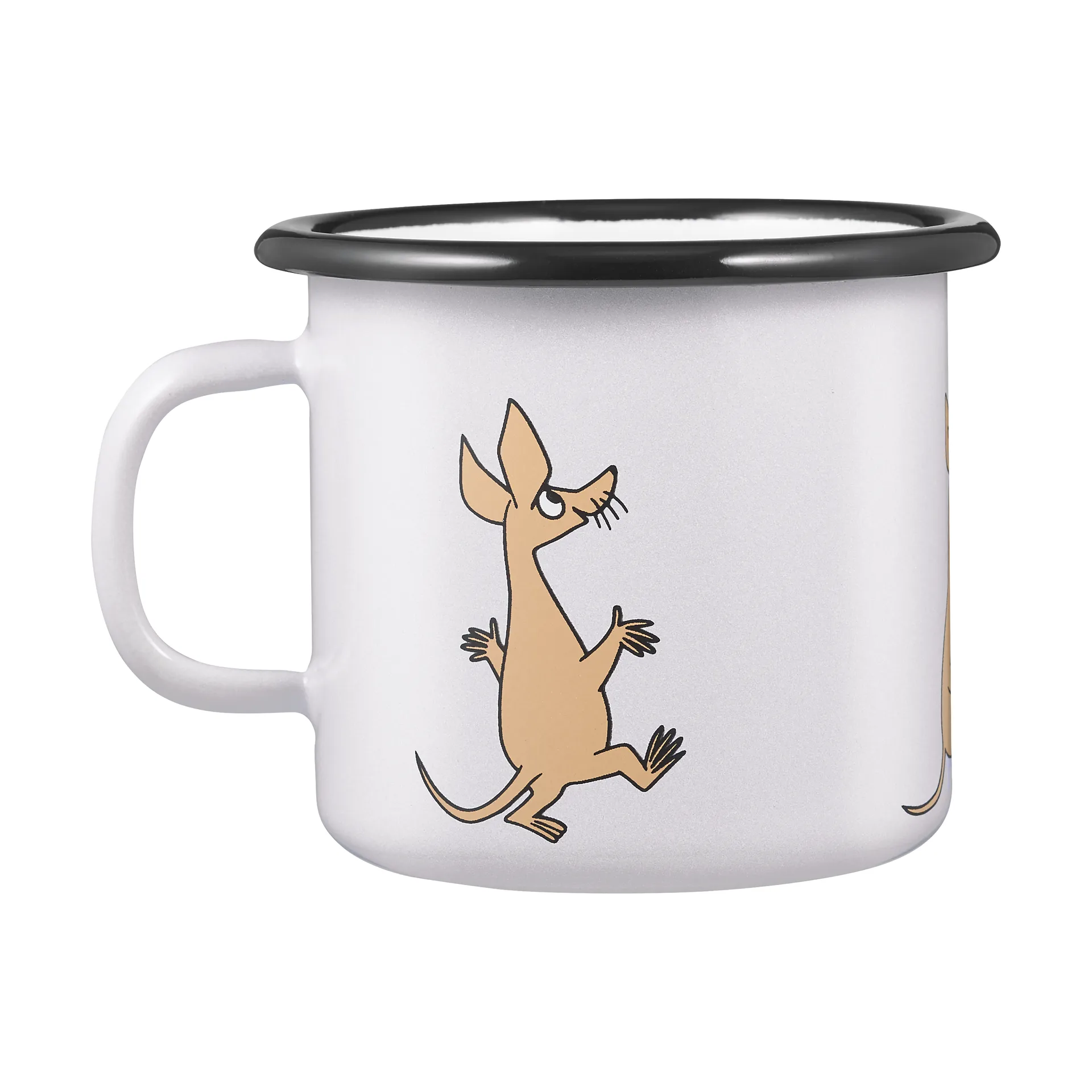 Tazza in smalto Moomin 25 cl, Retro Sniff Muurla