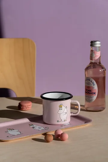 Tazza in smalto Moomin 25 cl - Retro Sniff - Muurla