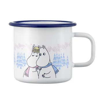 Tazza in smalto Moomin 37 cl - Frosty Day - Muurla