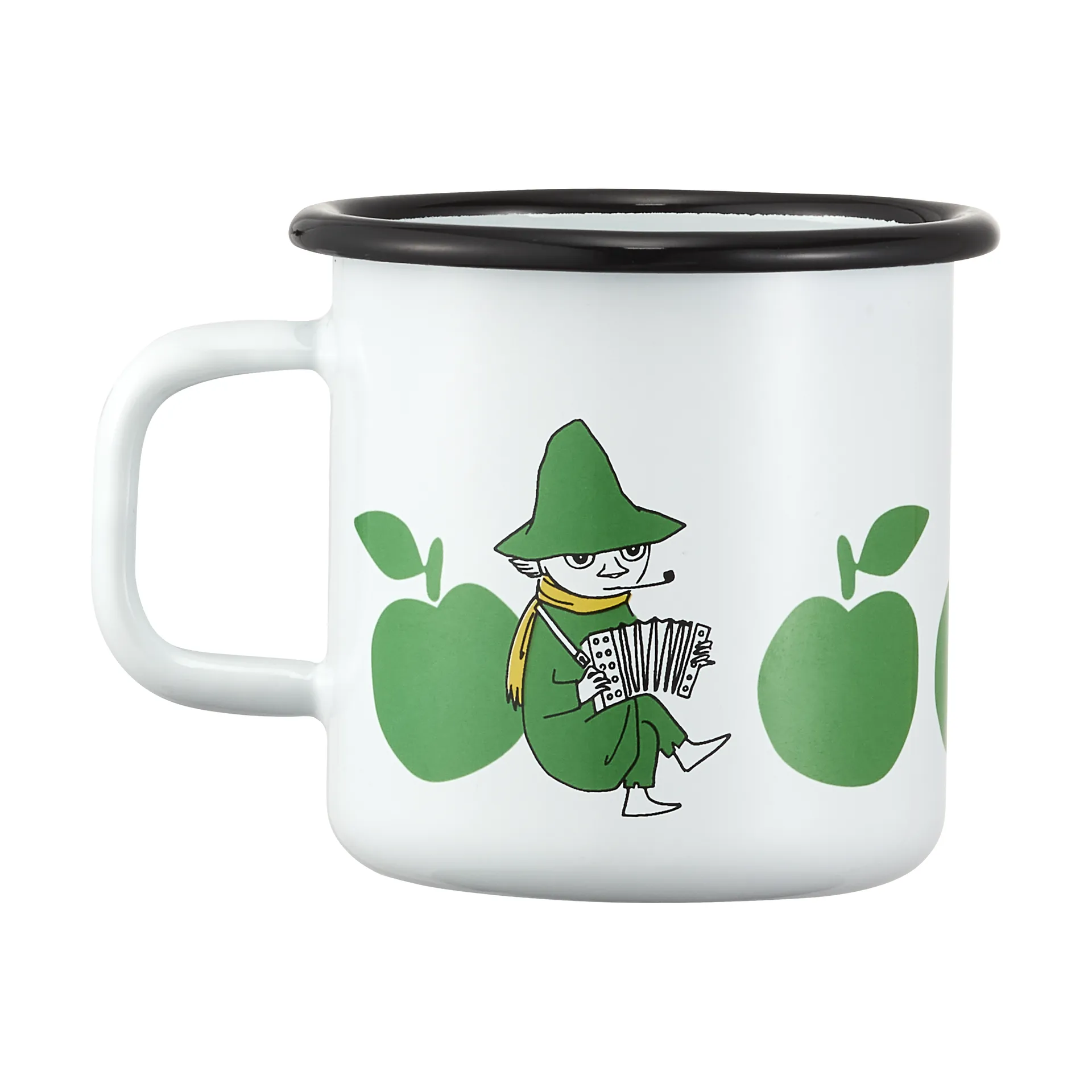 Tazza in smalto Moomin 37 cl, Gioiose Mele Muurla