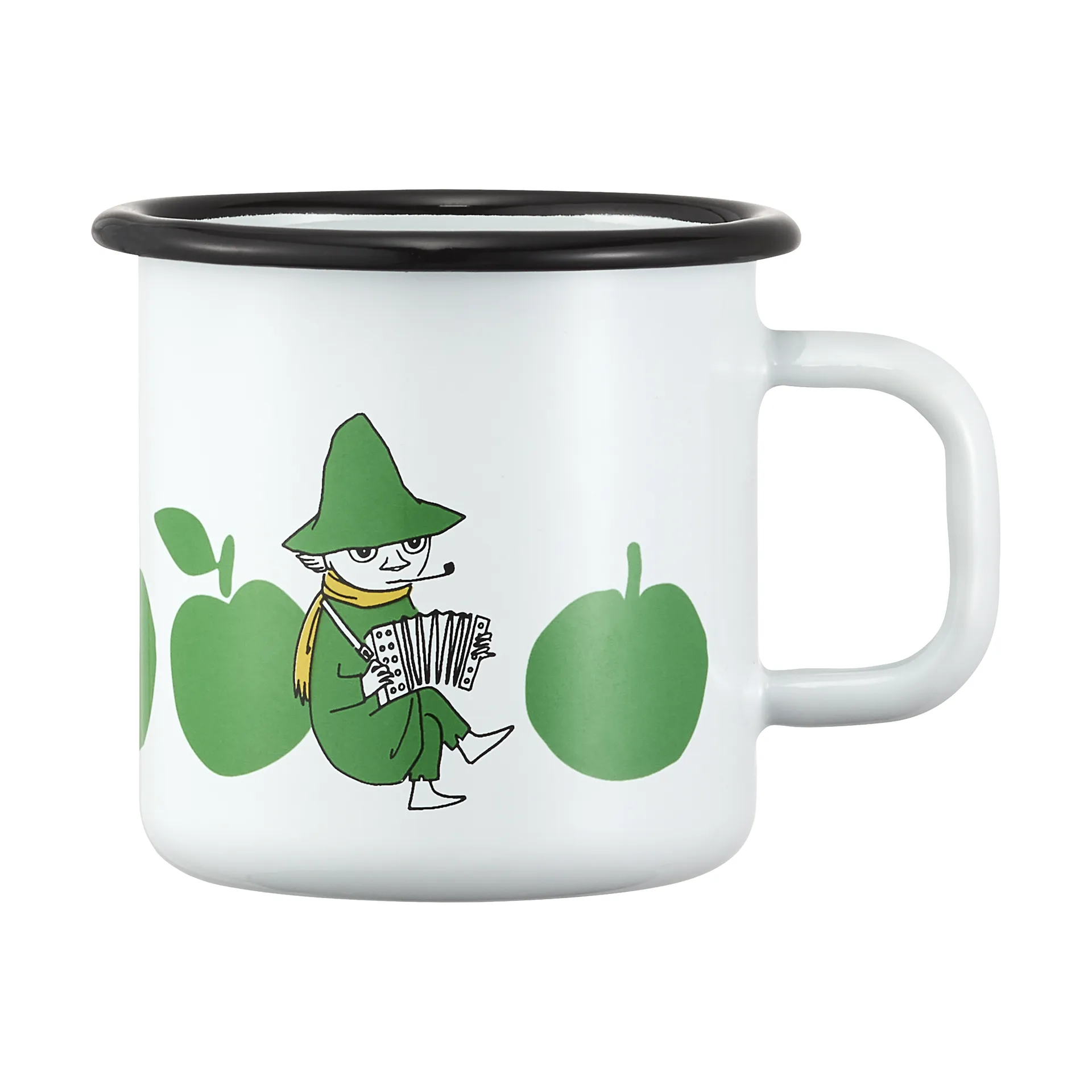 Tazza in smalto Moomin 37 cl, Gioiose Mele Muurla
