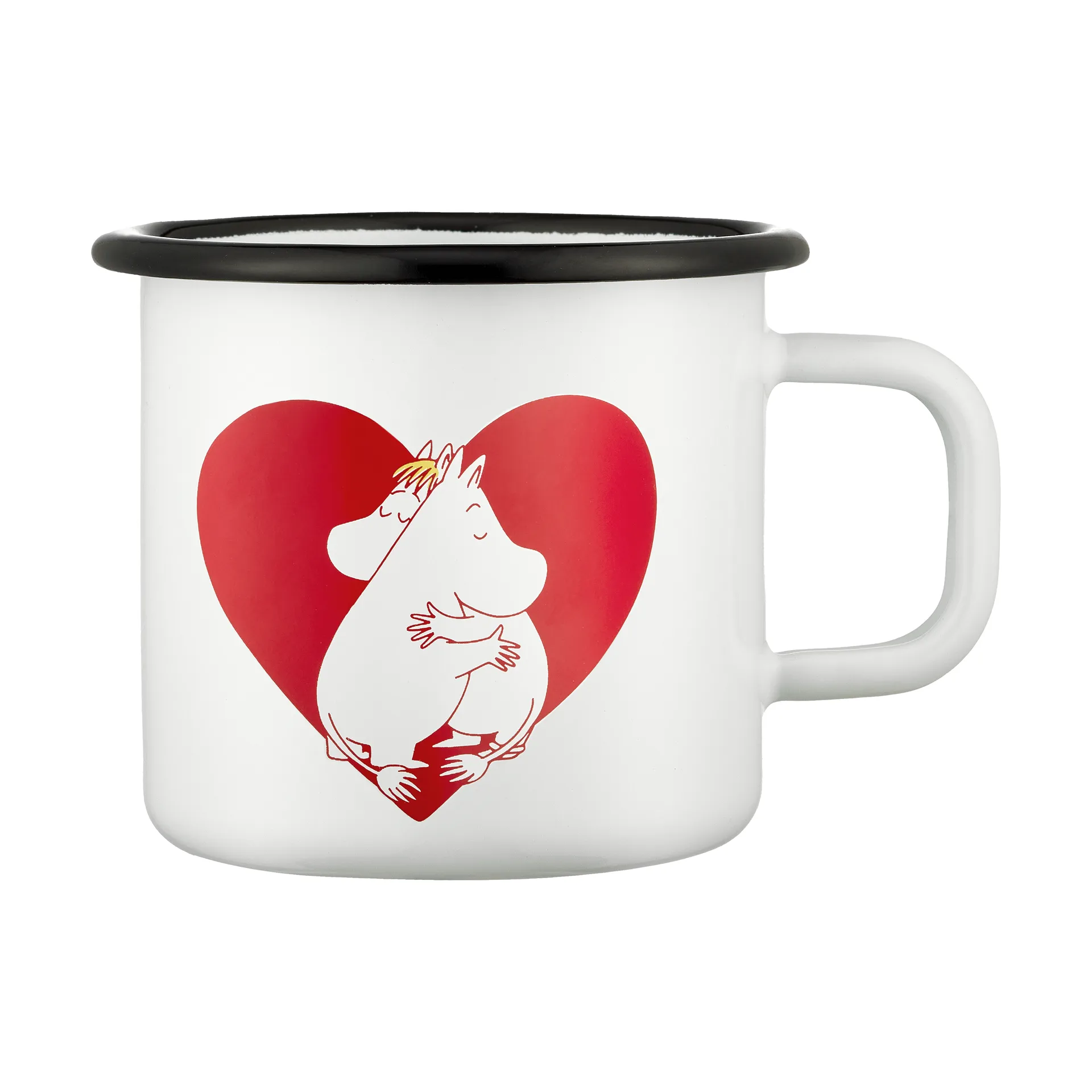 Tazza in smalto Moomin 37 cl, Heart Muurla