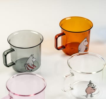 Tazza in vetro Moominpappa 35 cl - Ambra - Muurla