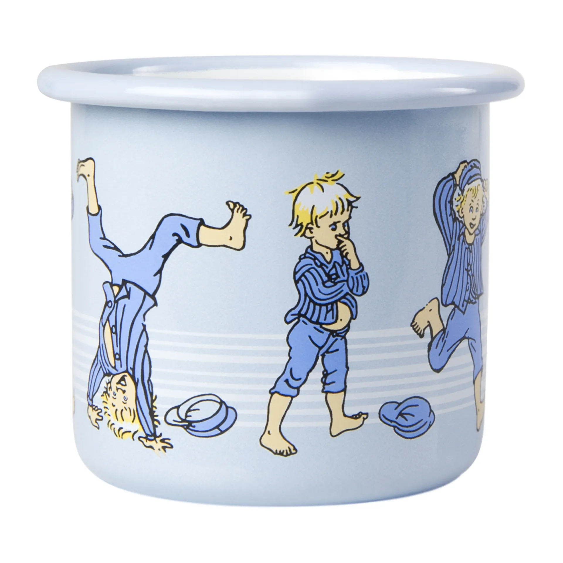 Tazza smaltata 2,5 dl Emil di Lönneberga, Azzurro Muurla