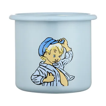 Tazza smaltata 2,5 dl Emil di Lönneberga - Emil - Muurla