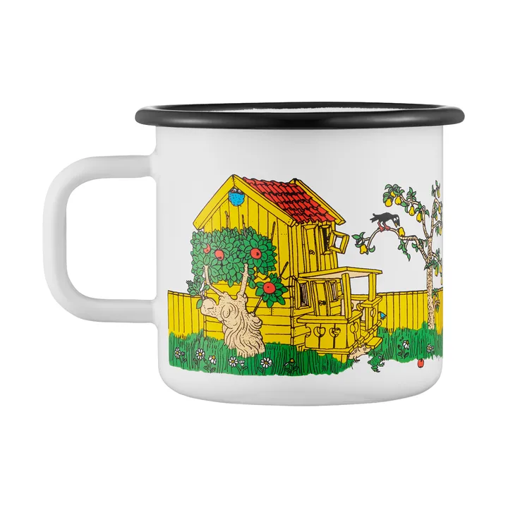 Tazza smaltata 3,7 dl Pippi Calzelunghe - The Way Home - Muurla
