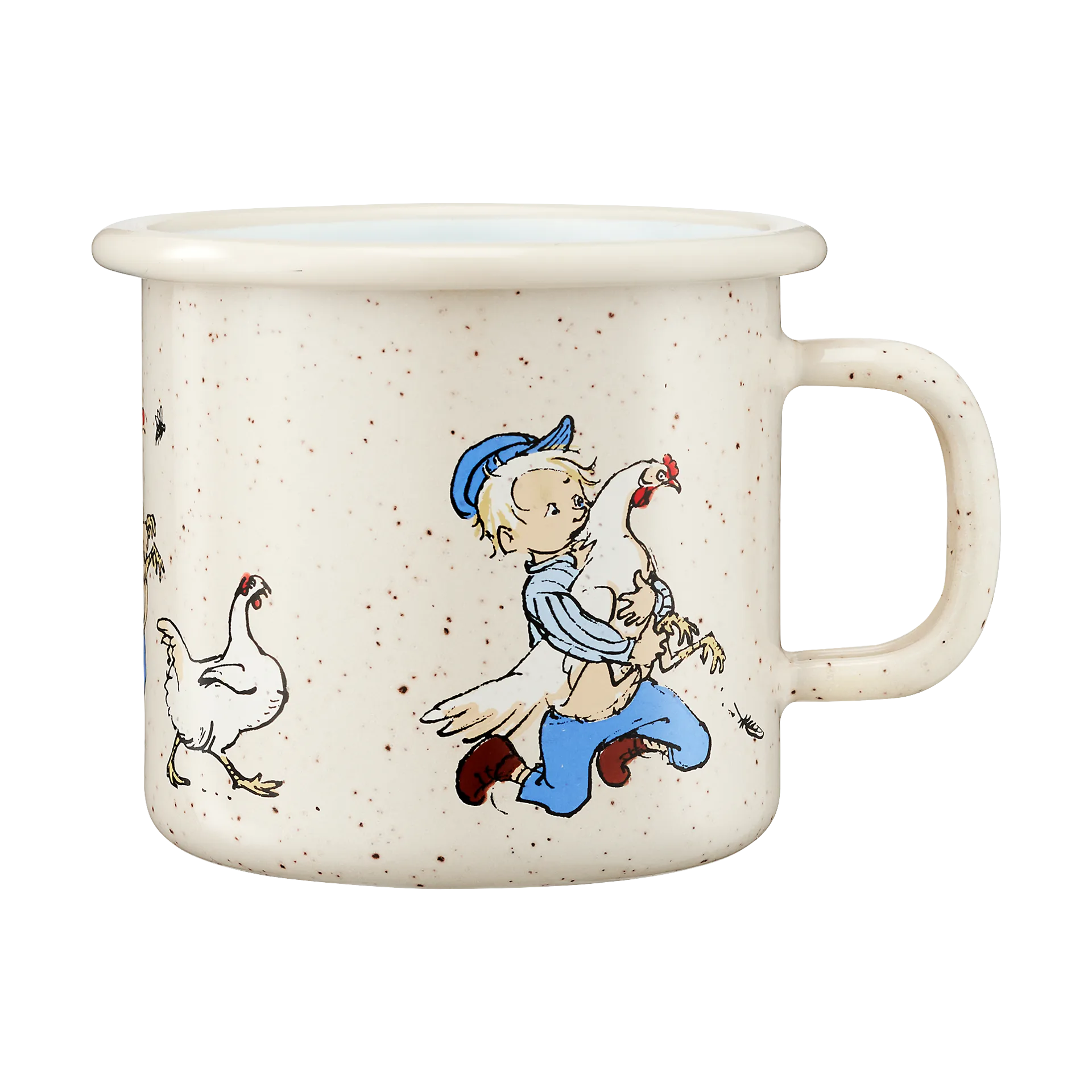 Tazza smaltata Emil di Lönneberga 2,5 dl, Coccode Muurla