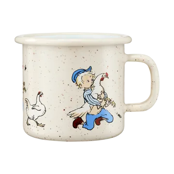 Tazza smaltata Emil di Lönneberga 2,5 dl - Coccode - Muurla