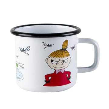 Tazza smaltata Little My bianco - 3,7 dl - Muurla