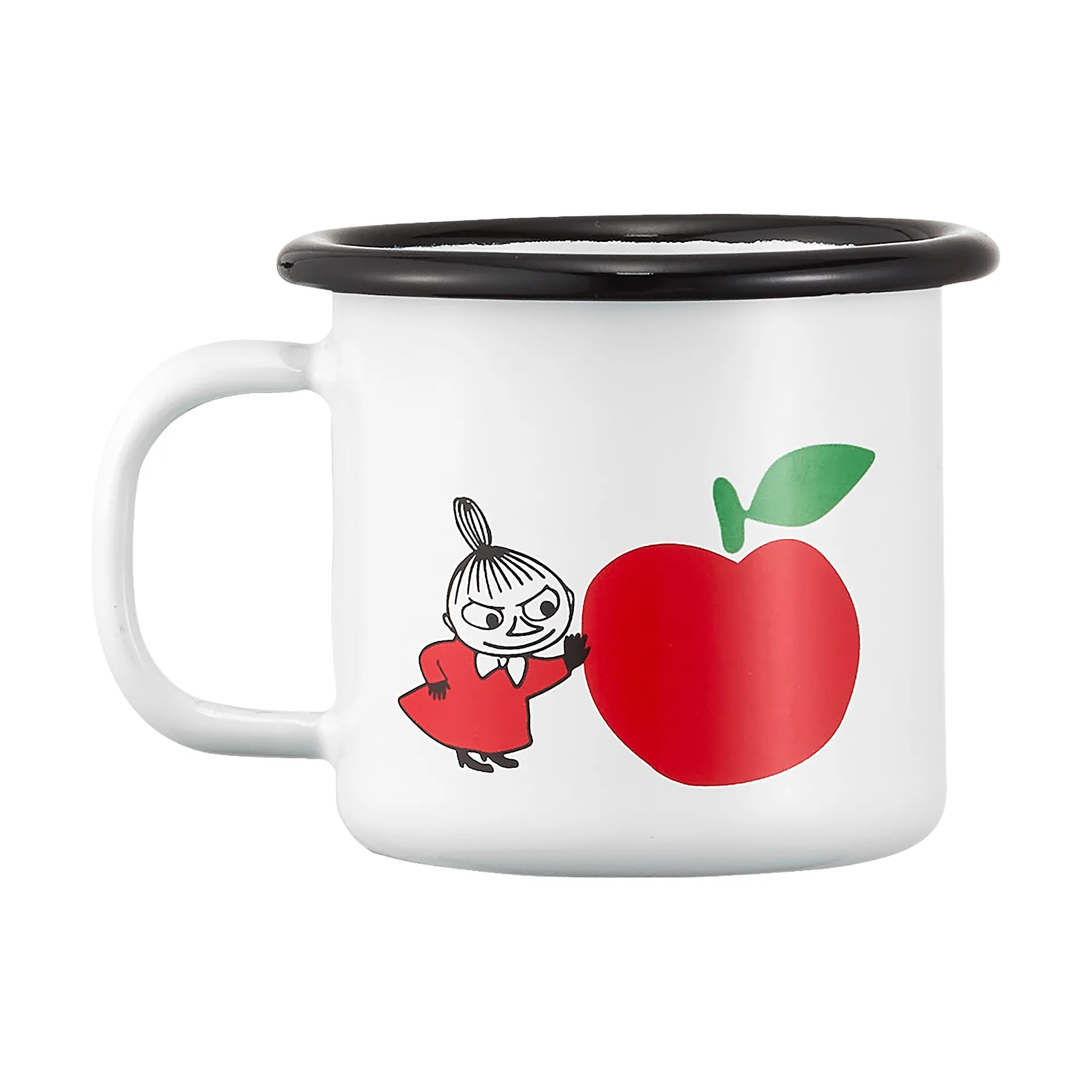 Tazza smaltata Moomin 1,5 dl, Joyfull Apples Muurla