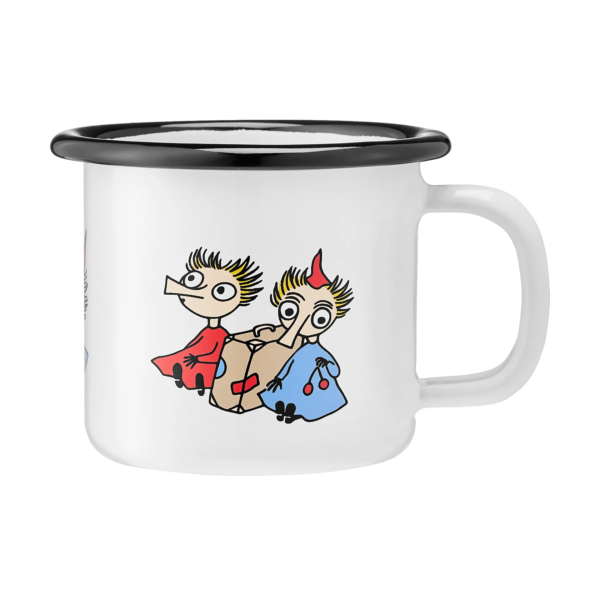 Tazza smaltata Moomin 1,5 dl, Thingumy and bob Muurla