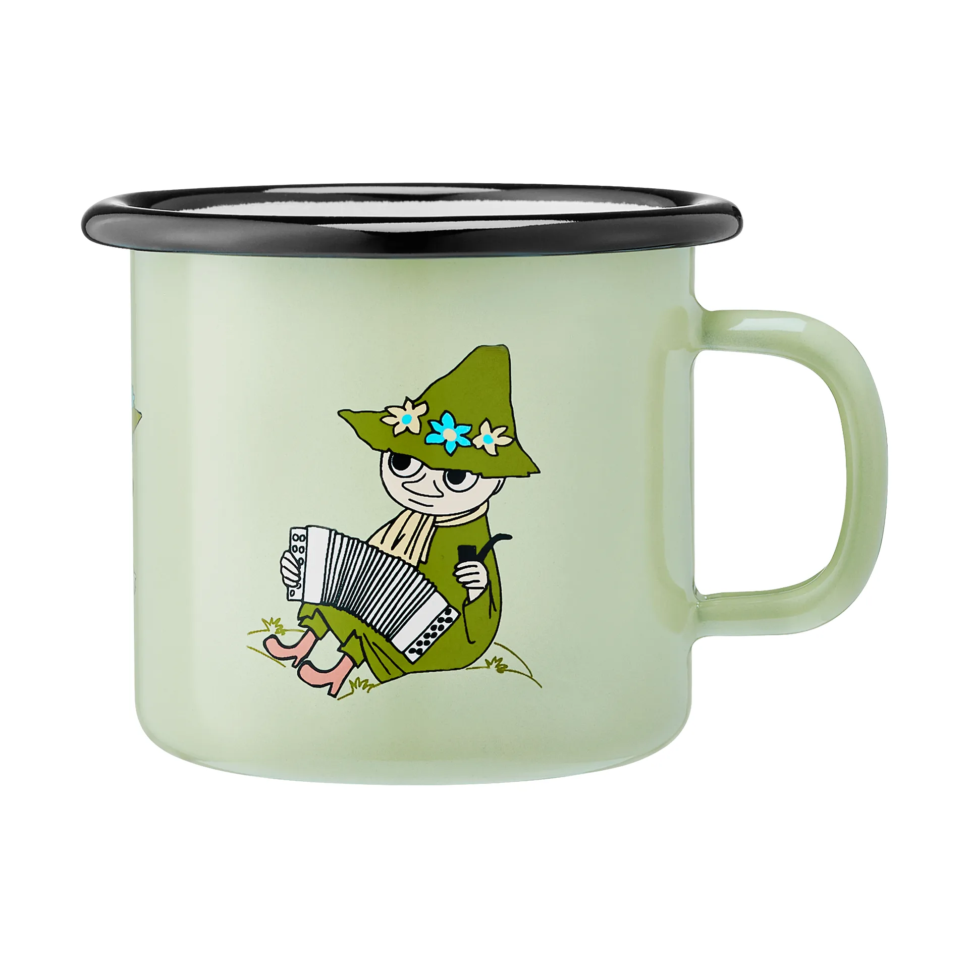 Tazza smaltata Moomin 2,5 dl, Snufkin Muurla
