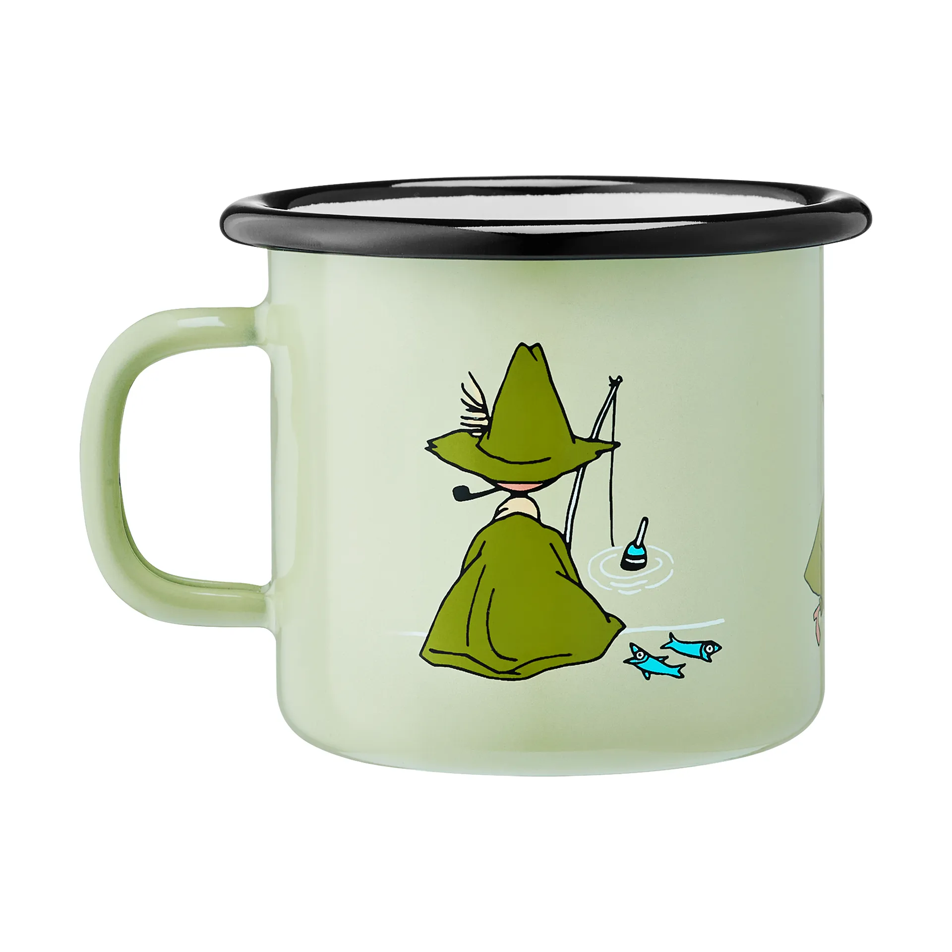 Tazza smaltata Moomin 2,5 dl, Snufkin Muurla