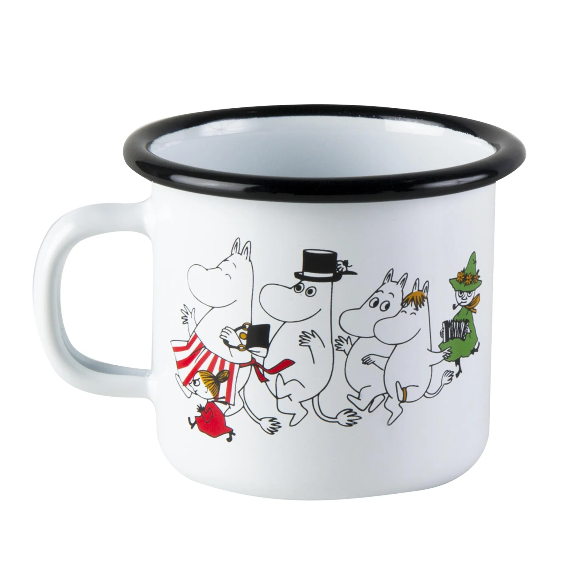 Tazza smaltata Moomin Valley, 2,5 dl Muurla