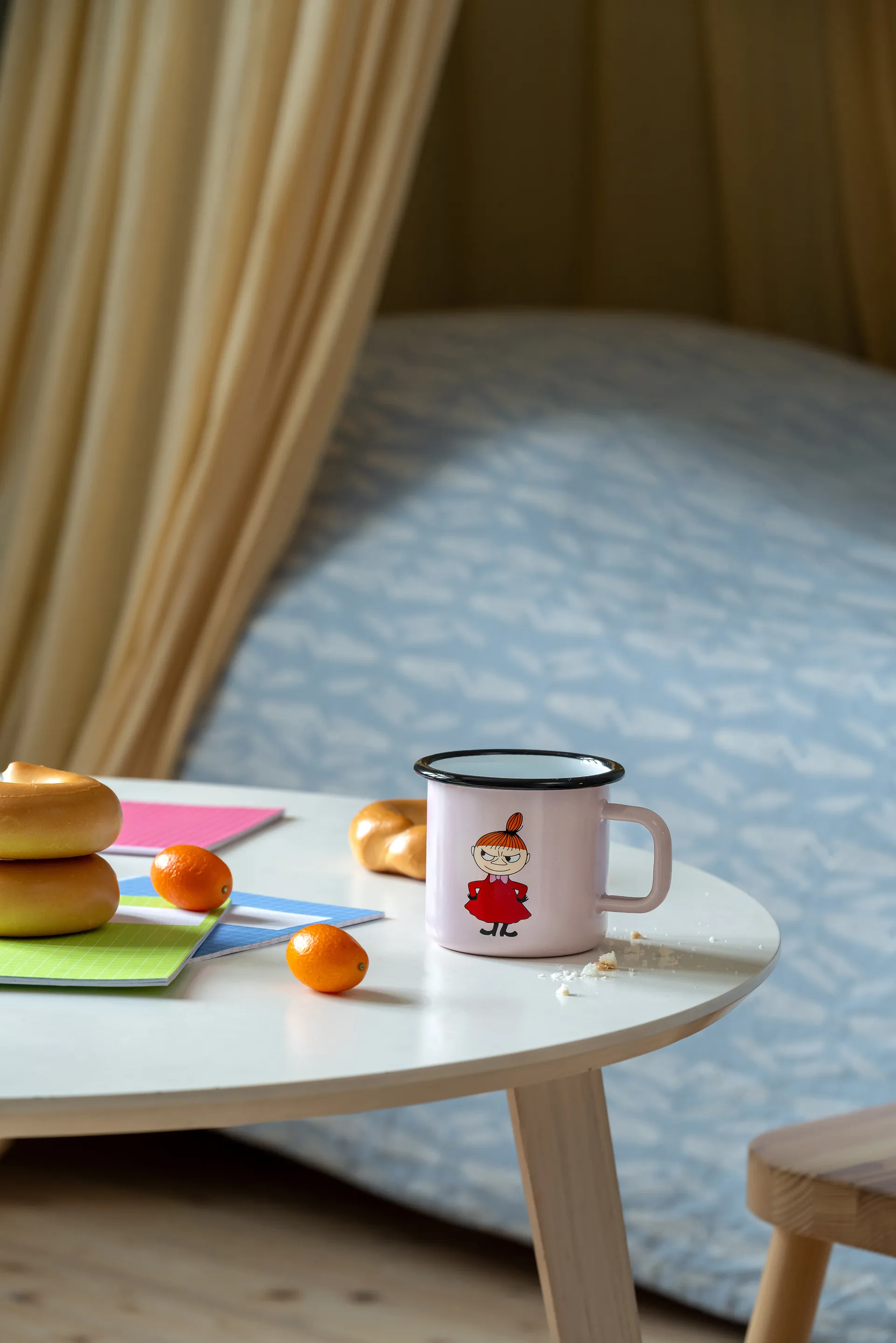 Tazza smaltata Mumin 37 cl, Little My Muurla