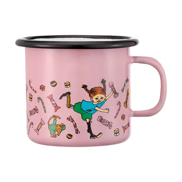 Tazza smaltata Pippi 2,5 dl - Candy - Muurla