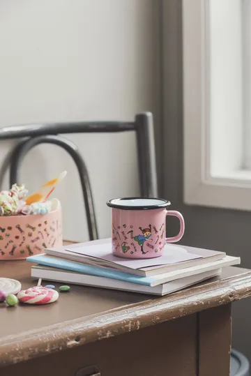 Tazza smaltata Pippi 2,5 dl - Candy - Muurla