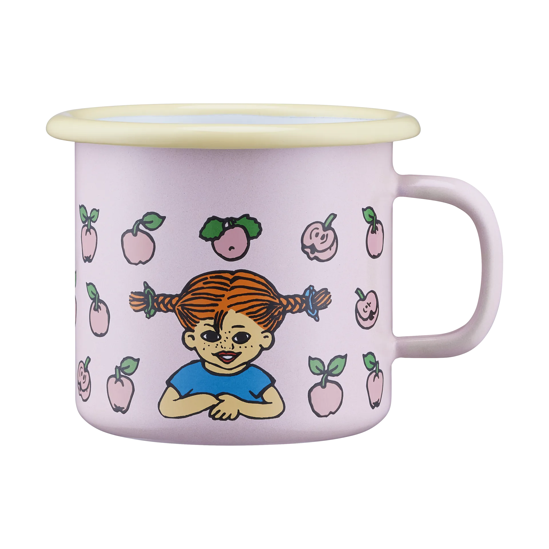 Tazza smaltata Pippi 2,5 dl, Frutti Muurla