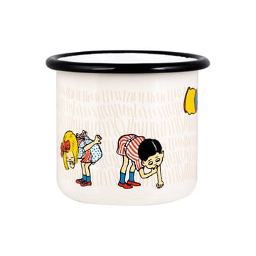 Tazza smaltata Pippi The Snirkle Hunt 25 cl - Multicolore - Muurla