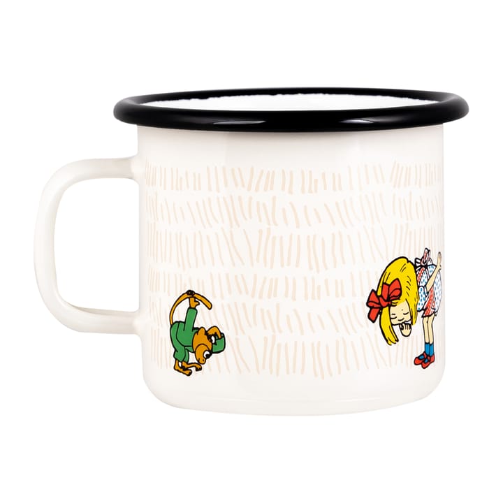 Tazza smaltata Pippi The Snirkle Hunt 25 cl - Multicolore - Muurla