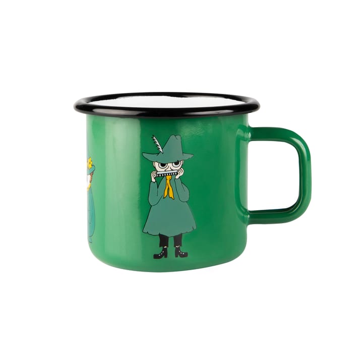 Tazza smaltata Snufkin 37 cl - Verde - Muurla