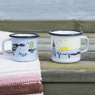 Tazza smaltata Summer wind - 1,5 dl - Muurla