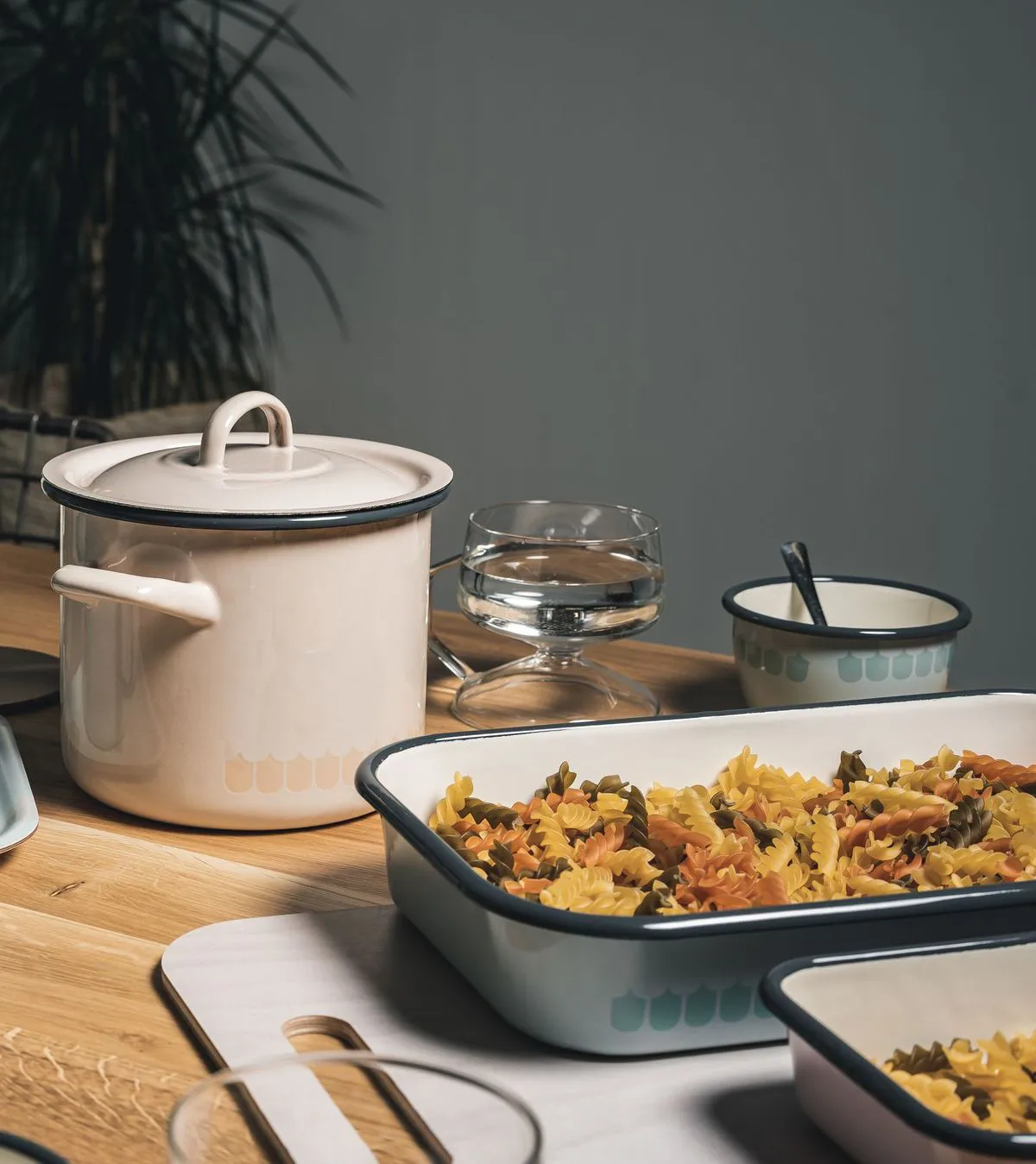 Teglia da forno smaltata Vappu 19x32 cm, Verde Muurla