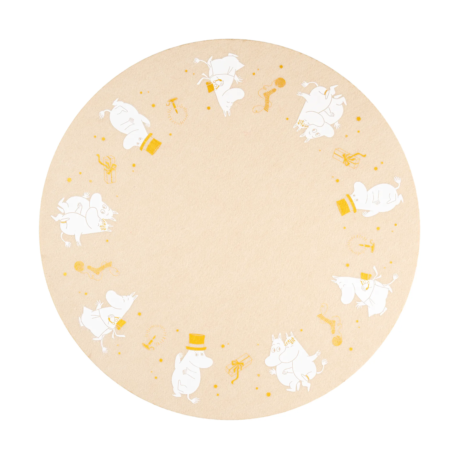 Tovaglietta Moomin Ø38 cm, Sparkling stars Muurla