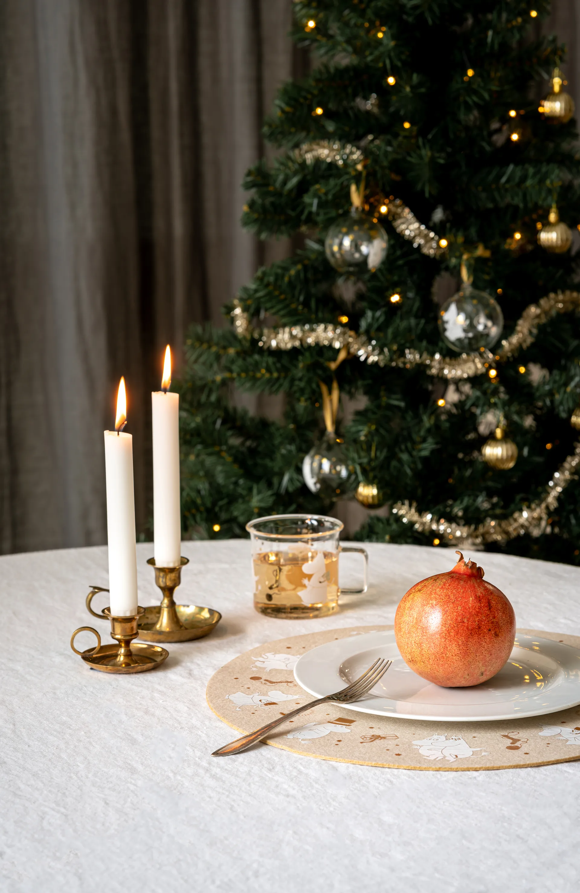 Tovaglietta Moomin Ø38 cm, Sparkling stars Muurla