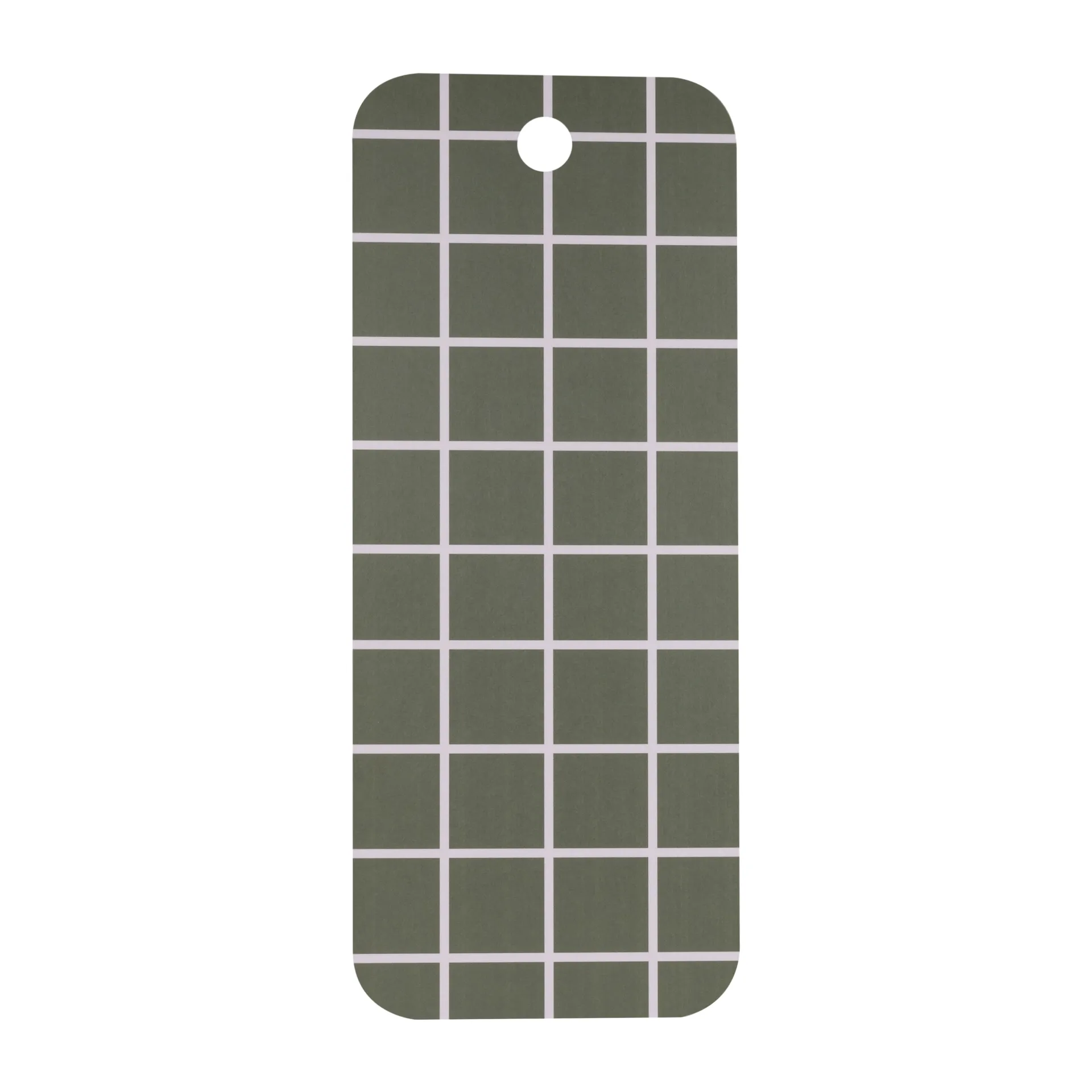 Vassoio Checks & Stripes, 18x44 cm, Verde, beige Muurla