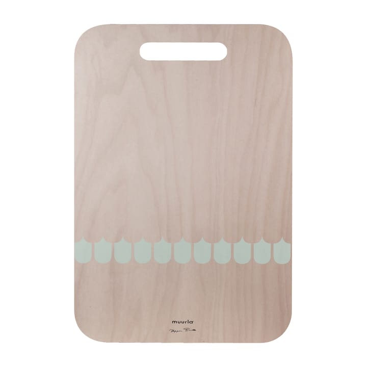 Vassoio Chop & Serve Vappu 30x44 cm - Betulla-verde - Muurla