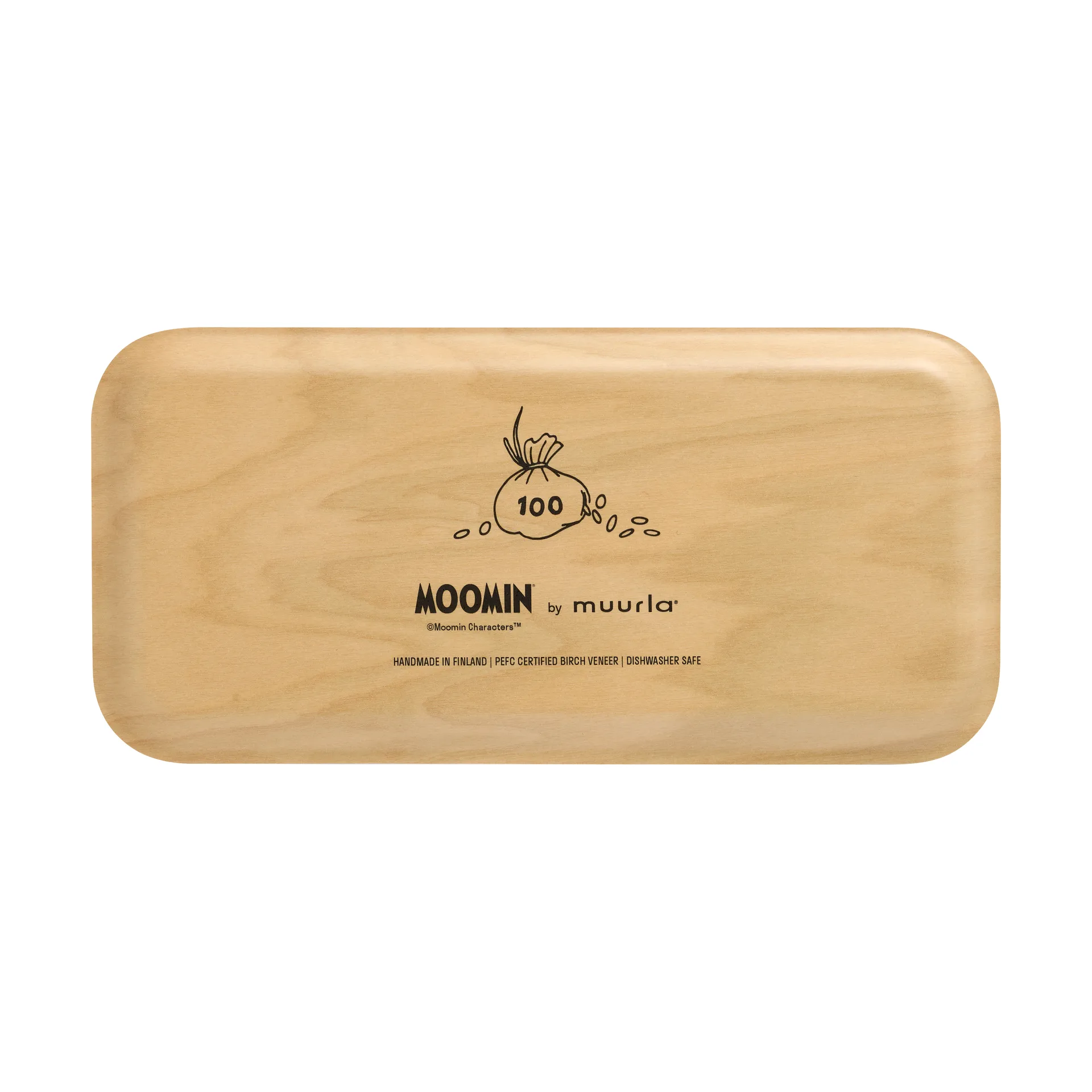 Vassoio Moomin 13x27 cm, Retro Sniff Muurla
