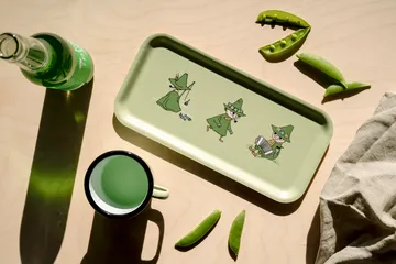 Vassoio Moomin 13x27 cm - Retro Snufkin - Muurla