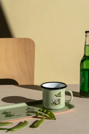 Vassoio Moomin 13x27 cm - Retro Snufkin - Muurla