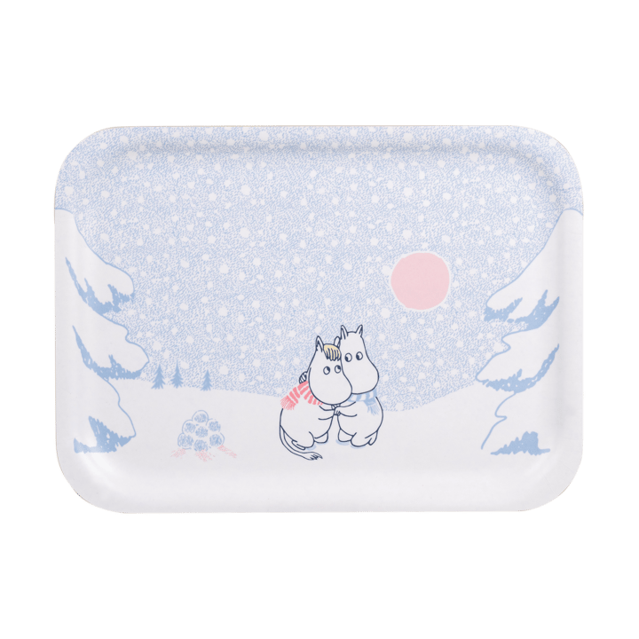 Vassoio Moomin 20x27 cm - Let it snow - Muurla
