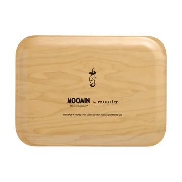 Vassoio Moomin 20x27 cm - Mele gioiose - Muurla